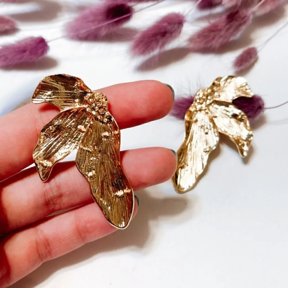 Flower earrings  #198